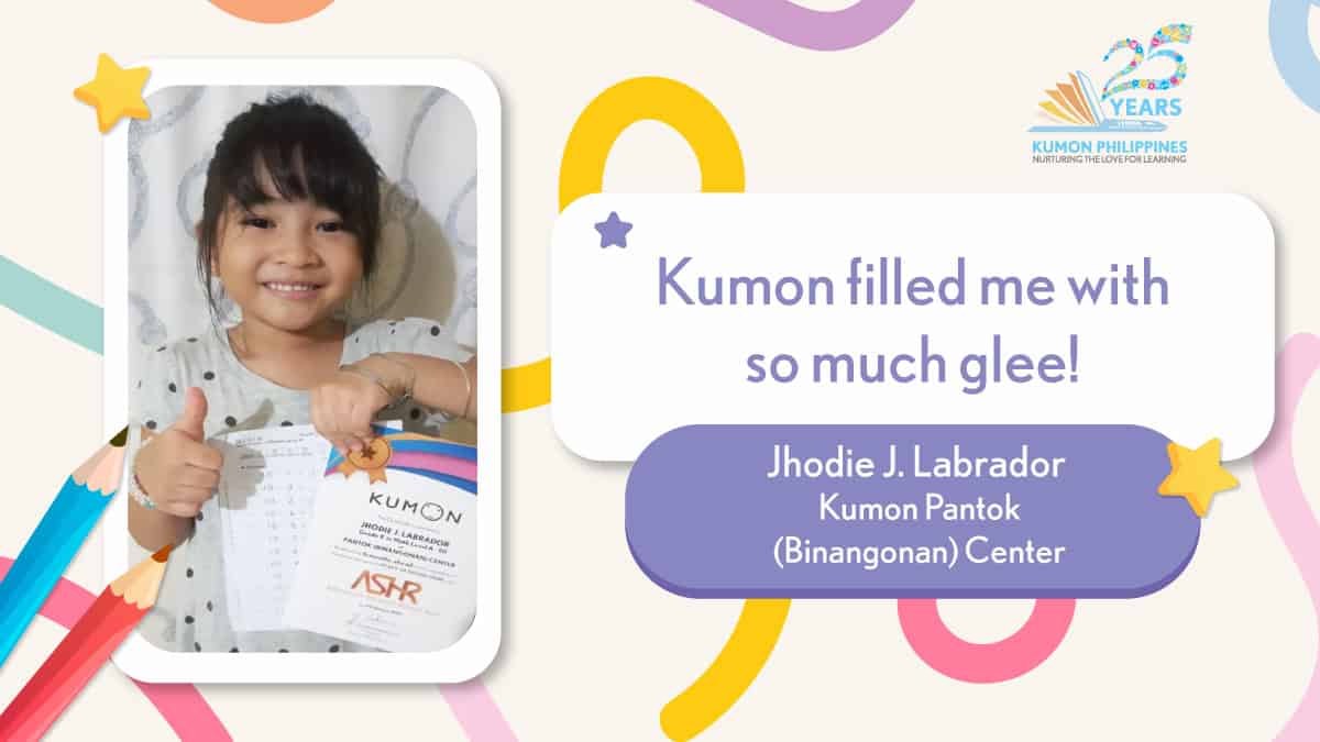 Kumon filled me with so much glee! Kumon Philippines